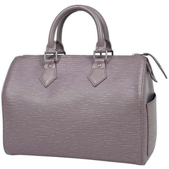 LOUIS VUITTON Handbags - Louis Vuitton Speedy 25 Handbag Mini Boston Bag Epi Lilac M4301B Women's